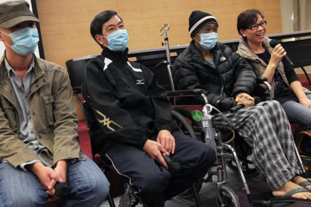 Mr Lei (centre) was saved by the new protocol. Photo: David Wong