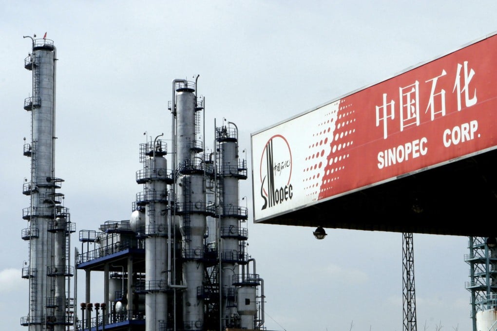 Sinopec's profits fell last year.