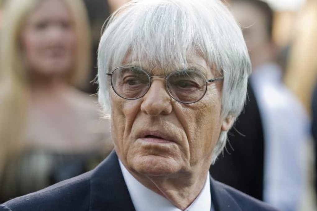 Formula One boss Bernie Ecclestone. Photo: AP