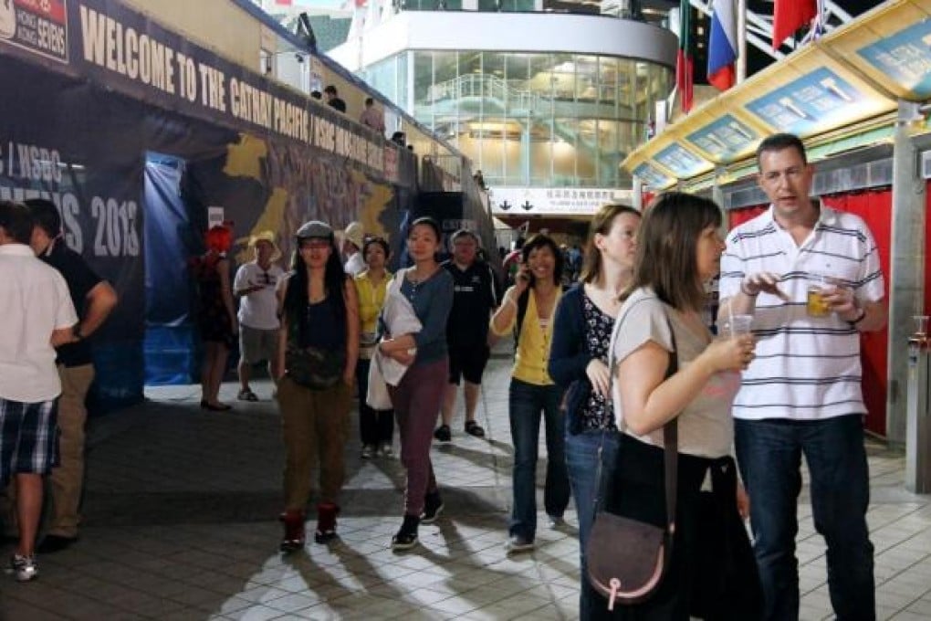 Fans who actually made it into the stadium know how special the Hong Kong Sevens is. Some may even have to make compromises to get one of those cherished tickets. Photo: Edmond So