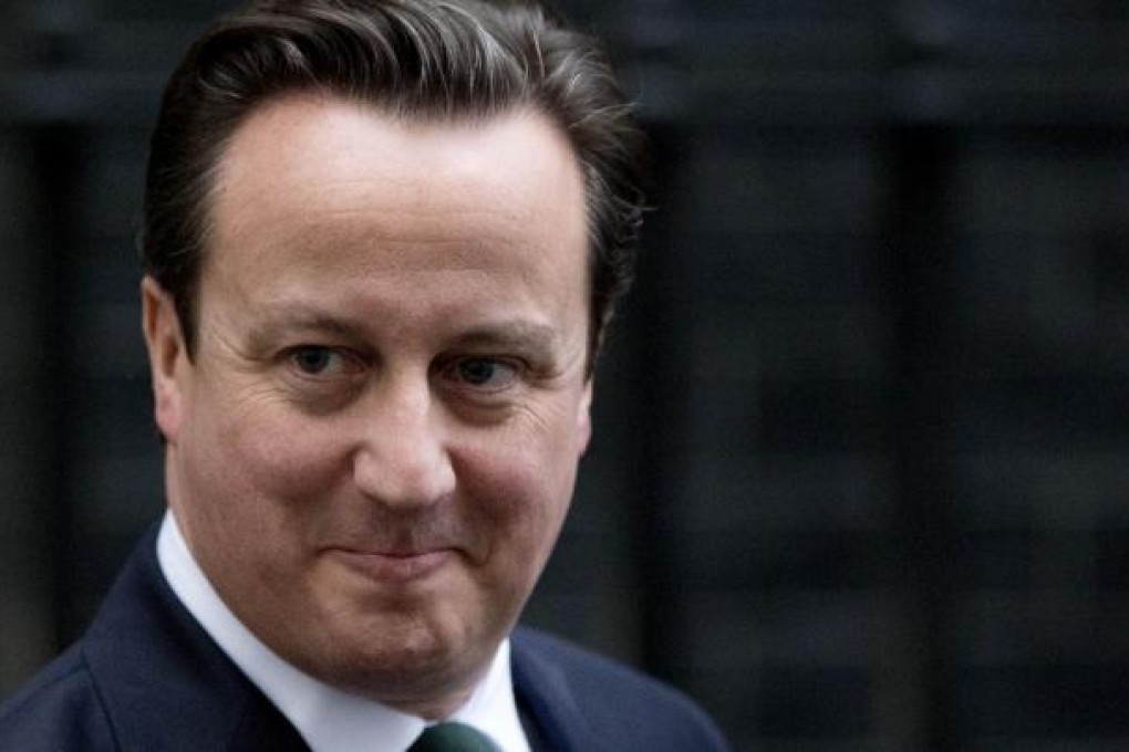 David Cameron is also targeting illegal immigration. Photo: AFP