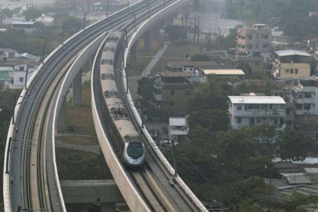 Western New Territories has rail links. Photo: David Wong