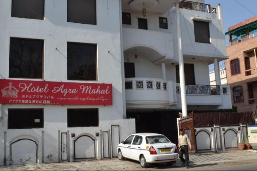 Jessica Davies was admitted to hospital after jumping from a hotel balcony. Photo: AFP