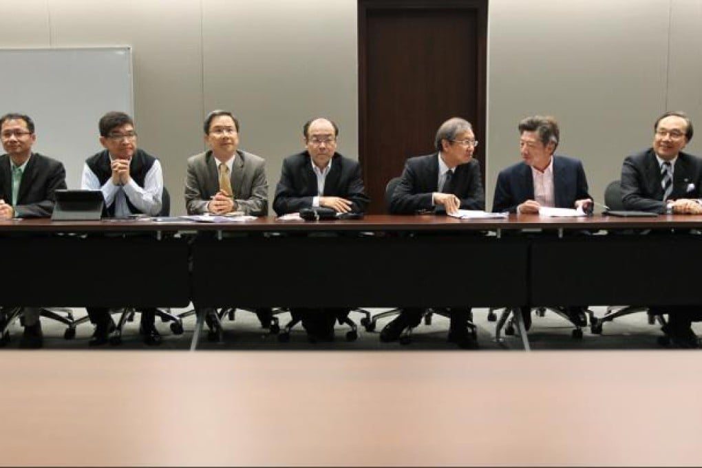 The first meeting of Pan-democrats new platform on political reform. Photo: David Wong