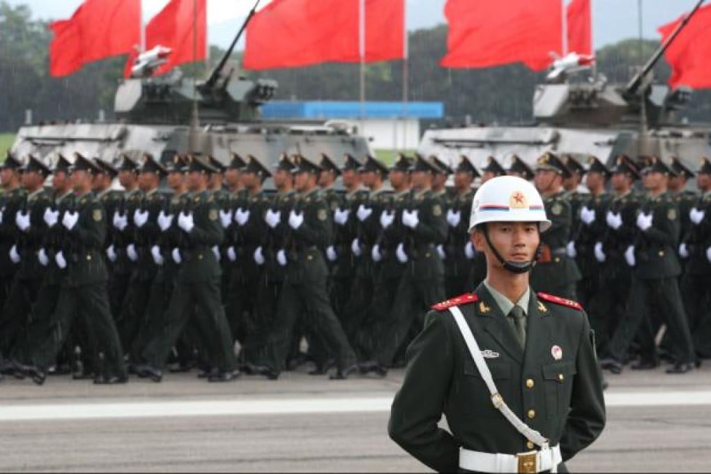 People's Liberation Army. Photo: Nora Tam