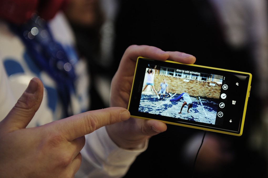 A Nokia Lumia 720. Nokia was named the second most valuable mobile phone brand in China beating out Apple and behind only global leader Samsung. Photo: AP