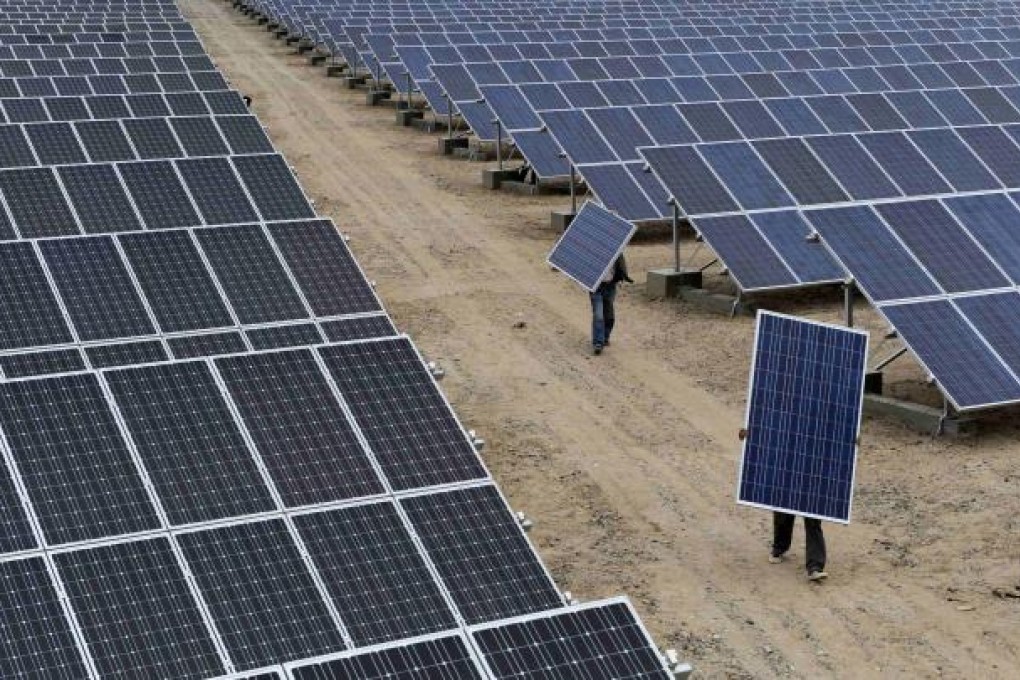 GCL-Poly Energy plans to build as much as 300MW of plants on the mainland and has a project pipeline of more than 1,000MW of plants. Photo: Reuters