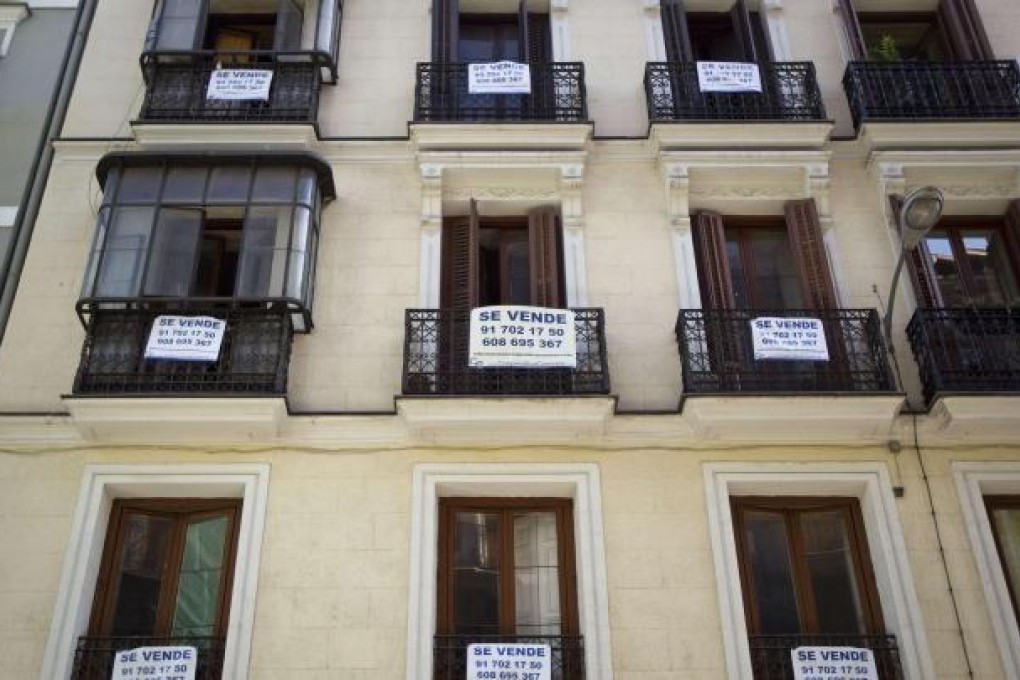 Spanish courts executed 75,605 eviction orders last year, a 16.7 per cent increase over the previous year.