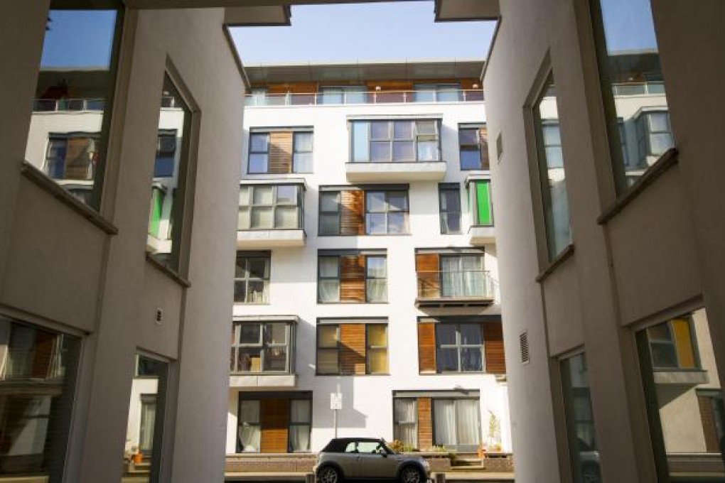 Flats at the Riverside Quarter development in the Wandsworth district of London, where prices are on the up. Photo: Bloomberg