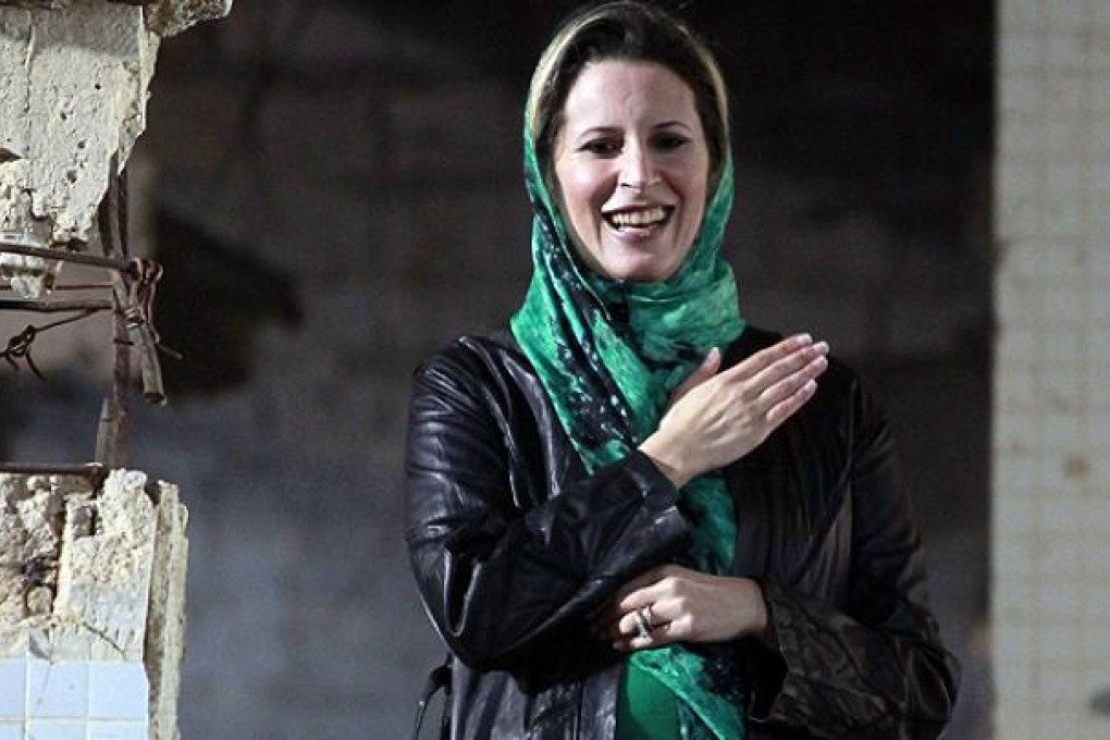 Aisha Gaddafi. Photo: Reuters