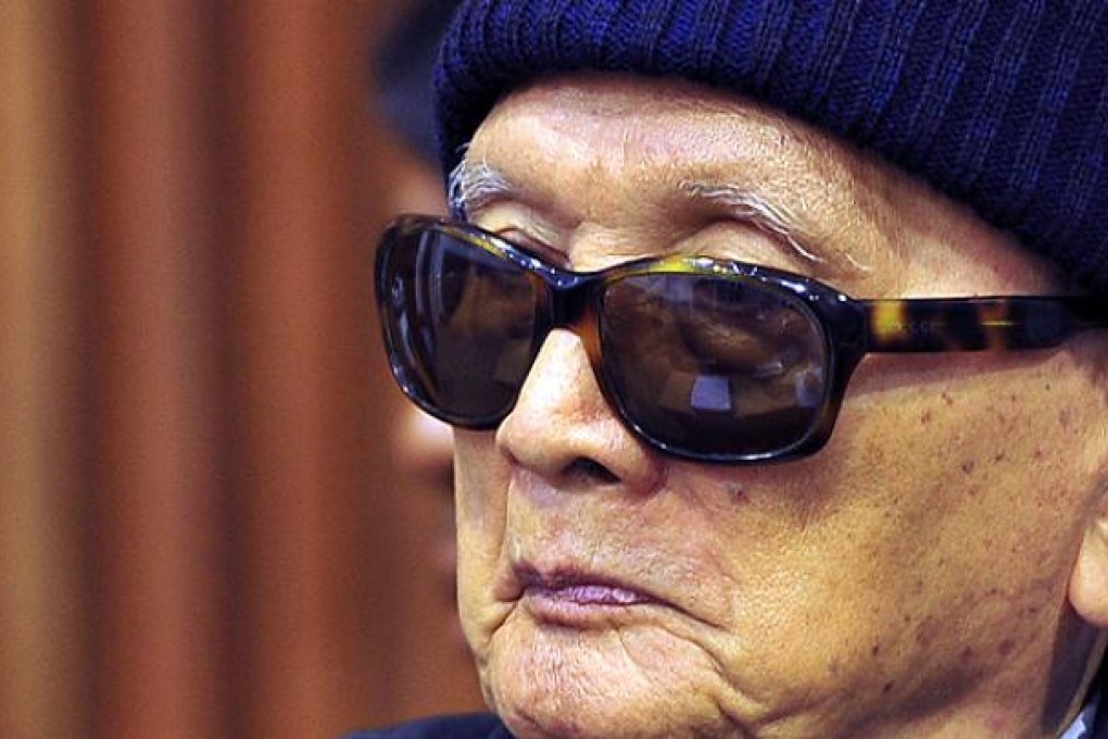 Former Khmer Rouge leader "Brother Number Two" Nuon Chea. Photo: AFP