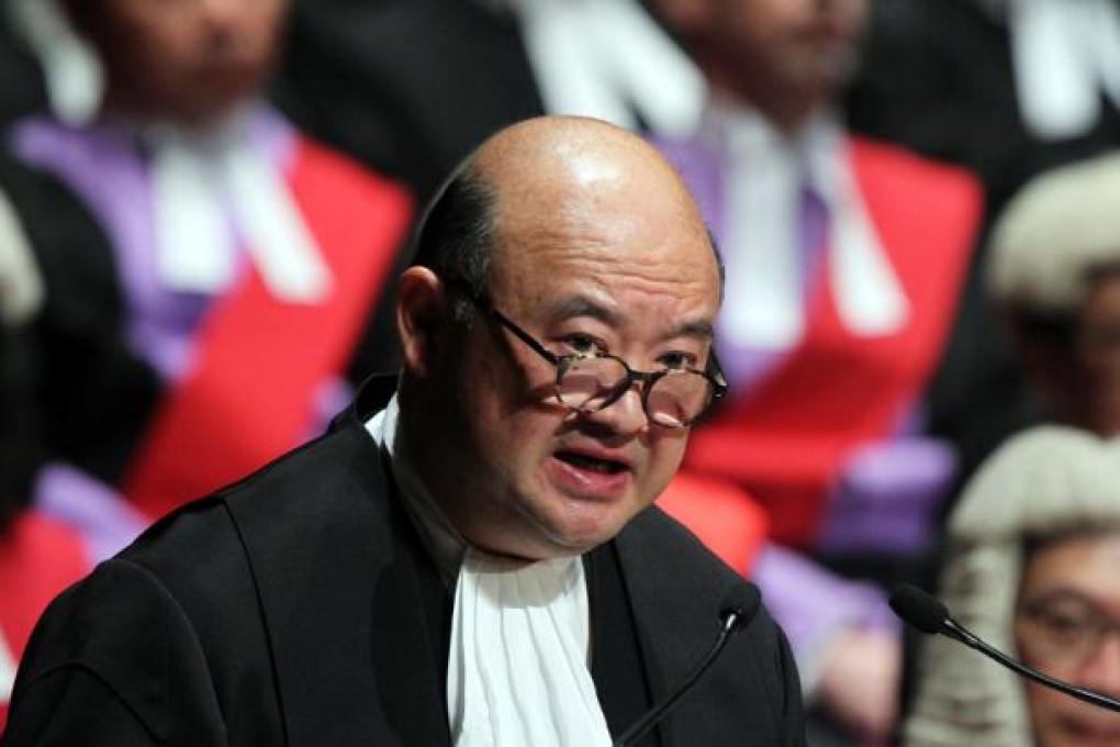 Chief Justice Geoffrey Ma Tao-li. Photo: Sam Tsang