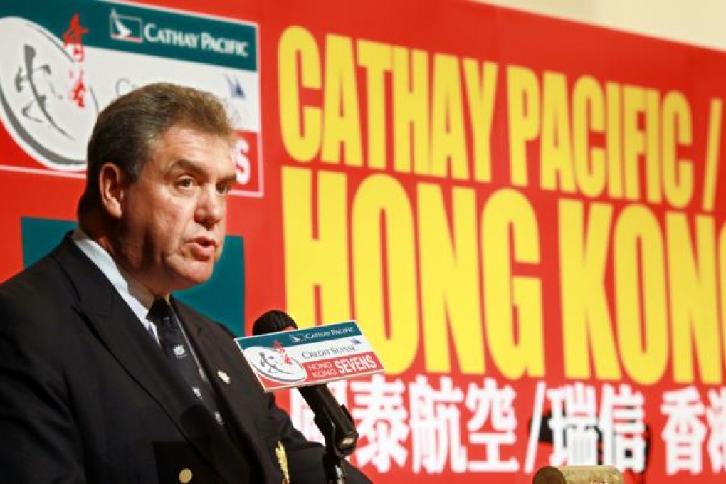 HKRFU chairman Trevor Gregory. Photo: Edward Wong