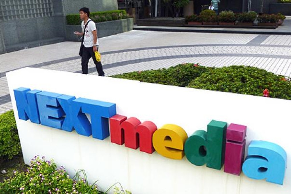 An attempt by a pro-China Taiwanese businessman and three associates to purchase the Apple Daily and Next Magazine has fallen through. Photo:EPA