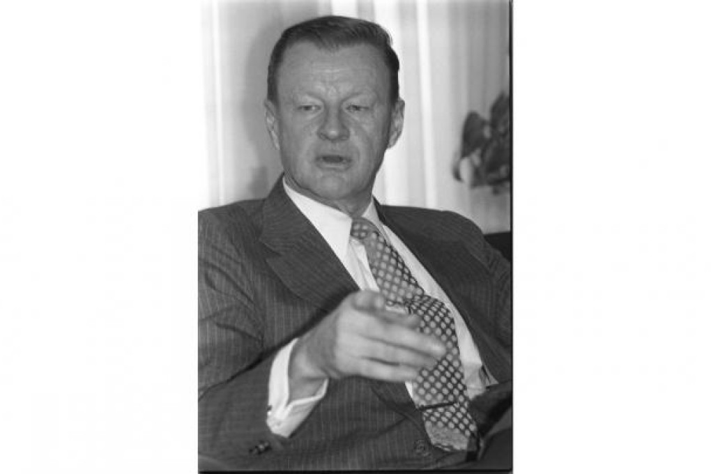 Former US National Security Adviser, Dr Zbigniew Brzezinski. Photo: Chan Kiu