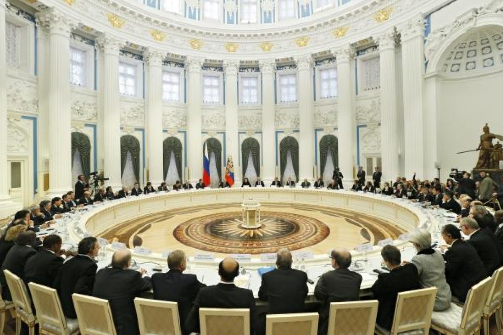 The G20 summit in St Petersburg in September promises to be the most spectacular top-level gathering of its kind. Photo: EPA