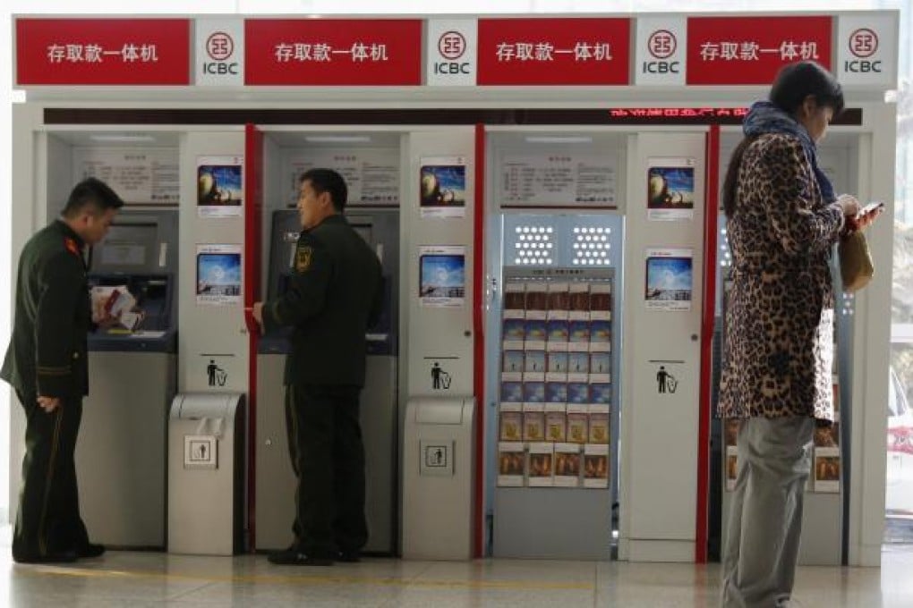 ICBC, the world's most profitable lender, saw net income grow 15 per cent last year, with a return on equity of 23 per cent. Photo: Reuters