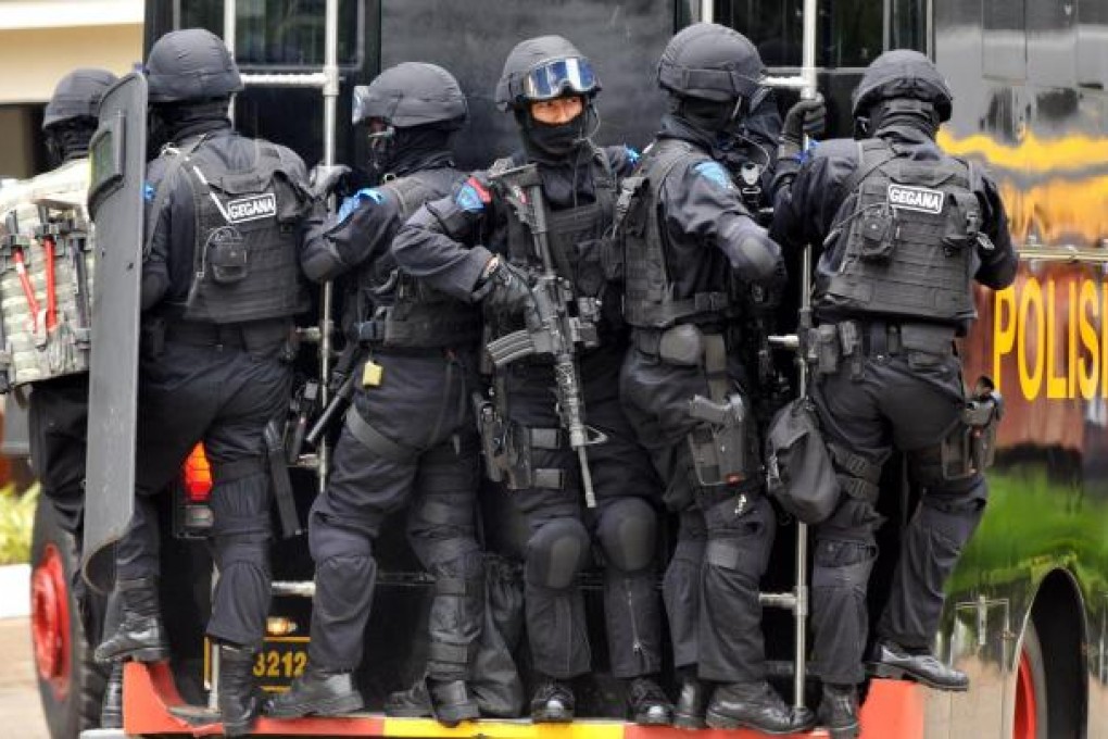 Members of Detachment 88. Photo: AFP
