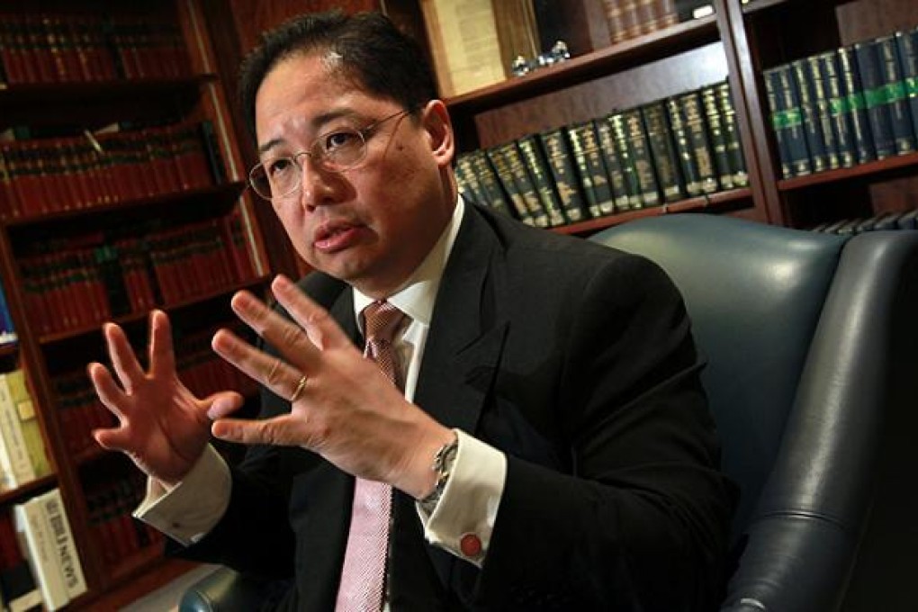 President of Law Society, Dieter Yih Lai-tak. Photo: May Tse