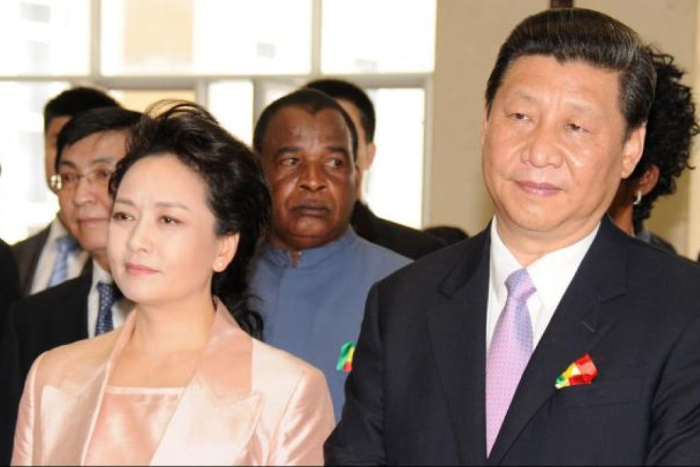 China's new President Xi Jinping and his wife Peng Liyuan. Photo: AFP