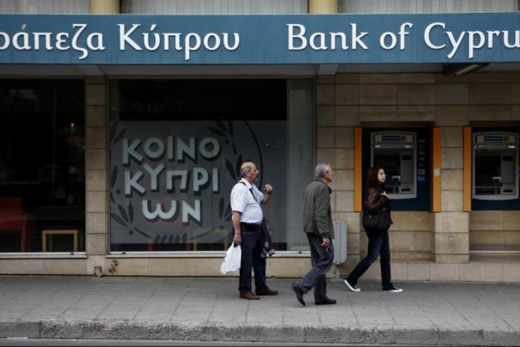 Big savers in Cyprus' largest bank face losses of up to 60 per cent. Photo: AP