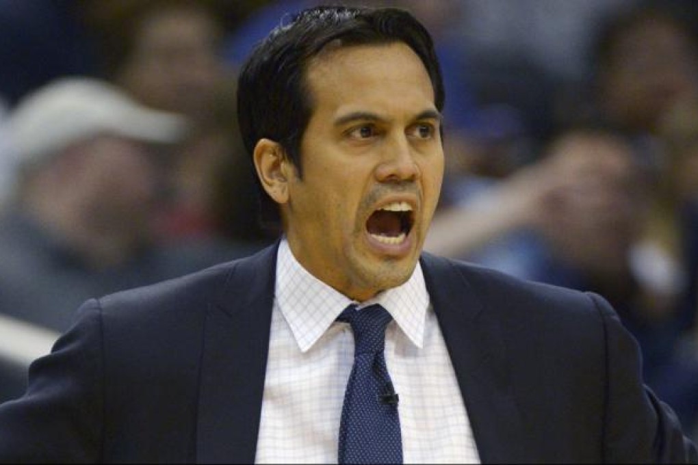 Miami Heat head coach Erik Spoelstra. Photo: AP