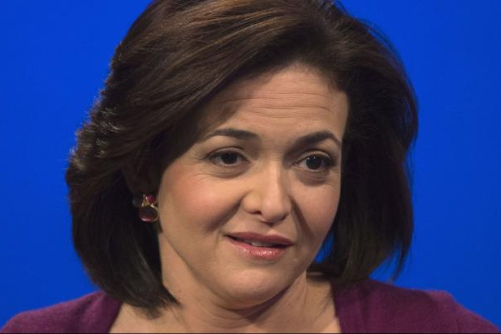 Sheryl Sandberg, chief operating officer of Facebook. Photo: Reuters