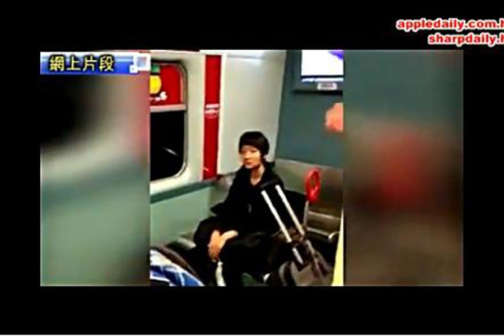 A still from the video clip