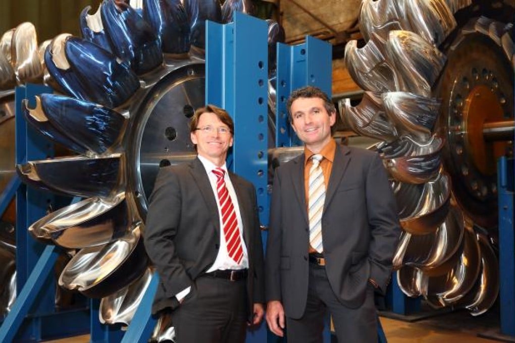 Heinz Duner (left) and Christian Dubois, co-managing directors