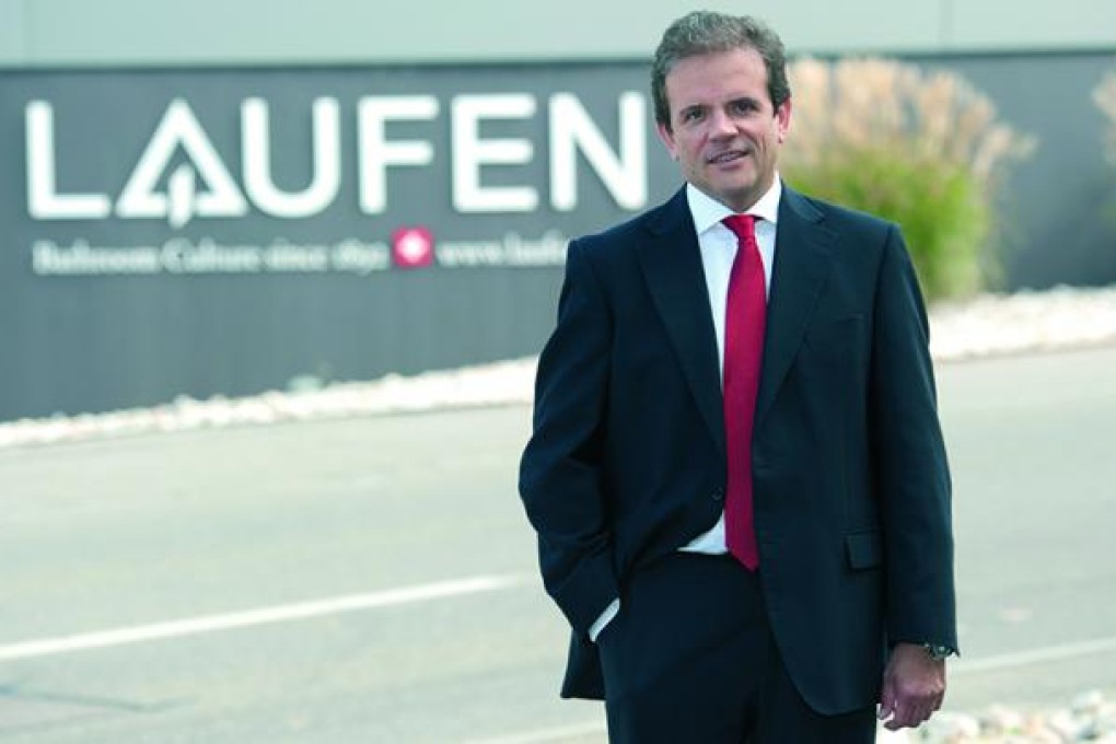 Alberto Magrans, senior managing director, Laufen Bathroom Products Division