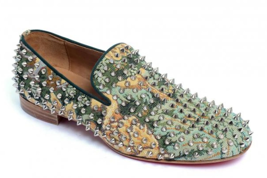 Loafers with flowers and spikes from Christian Louboutin (HK$9,900). christianlouboutin.com