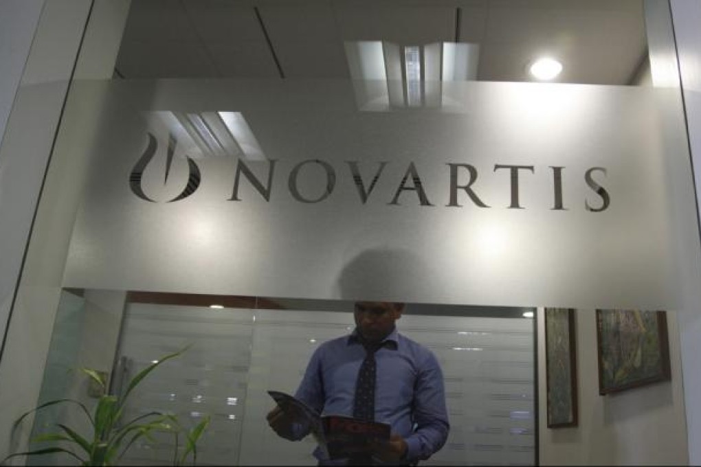 Swiss drug giant Novartis was denied a patent for its cancer drug by the Indian Supreme Court. Photo: EPA