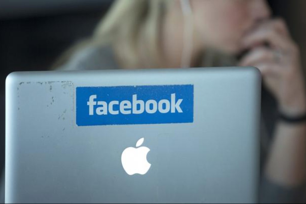US companies will be able to update their status on Facebook as long as investors have been told in advance where to look. Photo: Bloomberg