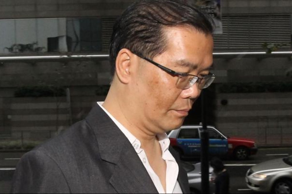 Louie Mui Kwok-keung, 53, made Hong Kong history by becoming the first barrister convicted of the archaic common-law offence known as champerty - the act of one striking an illegal deal with a party in a lawsuit to obtain a share of its proceeds. Photo: Edward Wong
