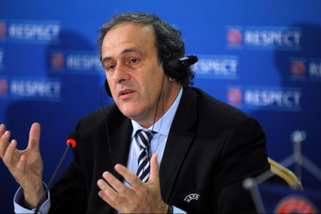 UEFA president Michel Platini. Photo: AFP