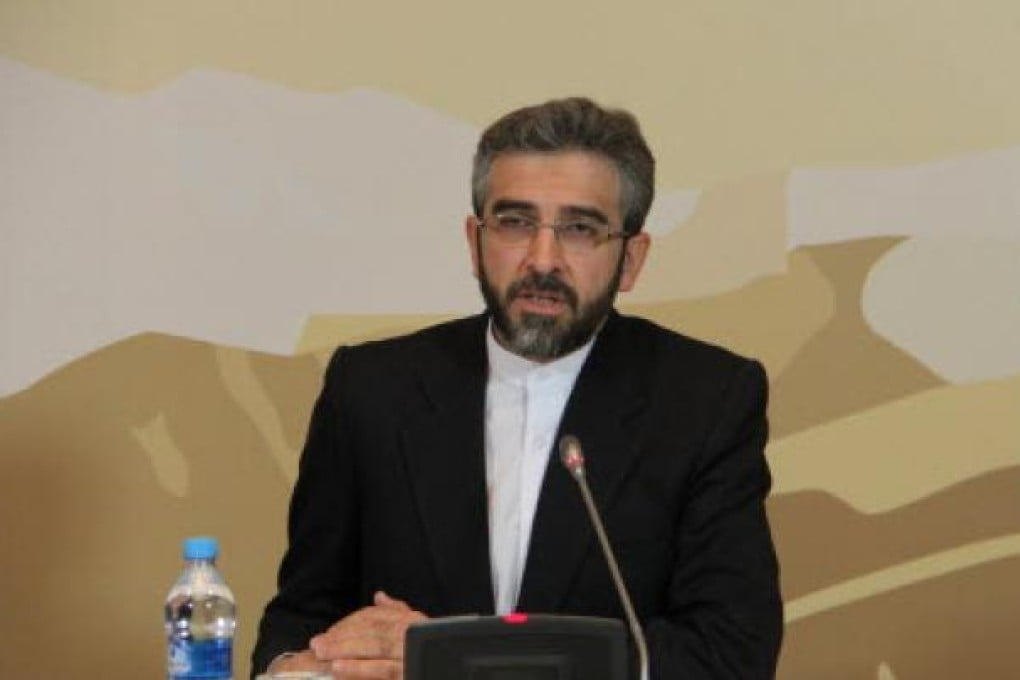 Iran's deputy nuclear negotiator Ali Baqeri. Photo: Xinhua