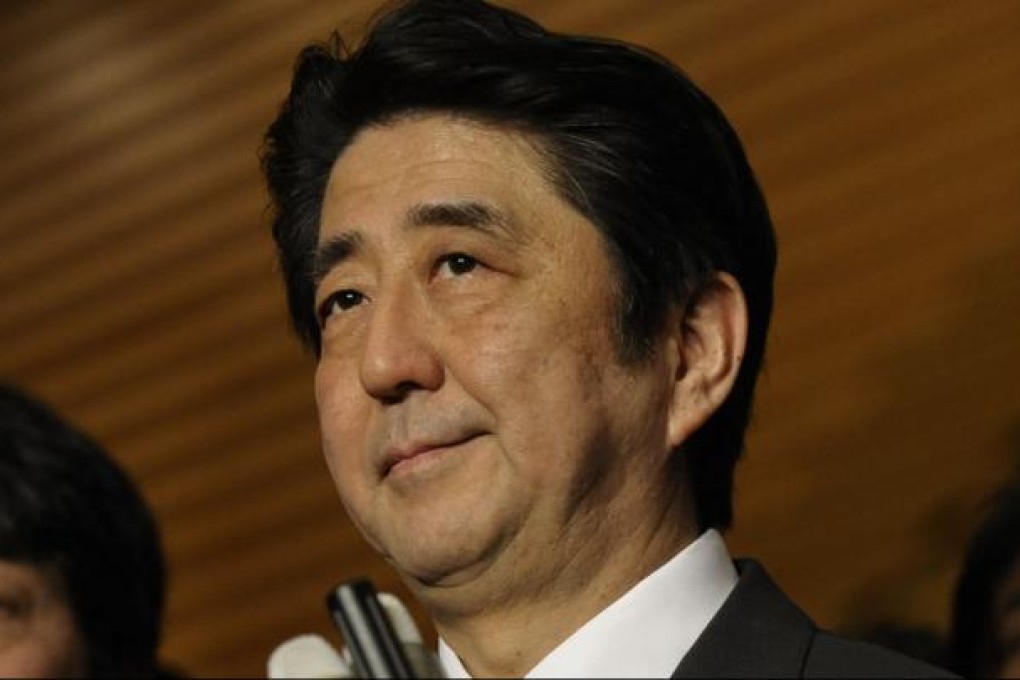 Japanese Prime Minister Shinzo Abe. Photo: Xinhua