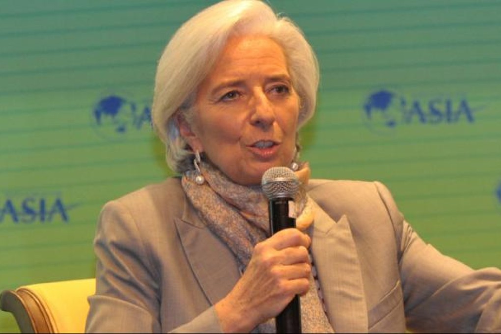 Christine Lagarde. Photo: Xinhua