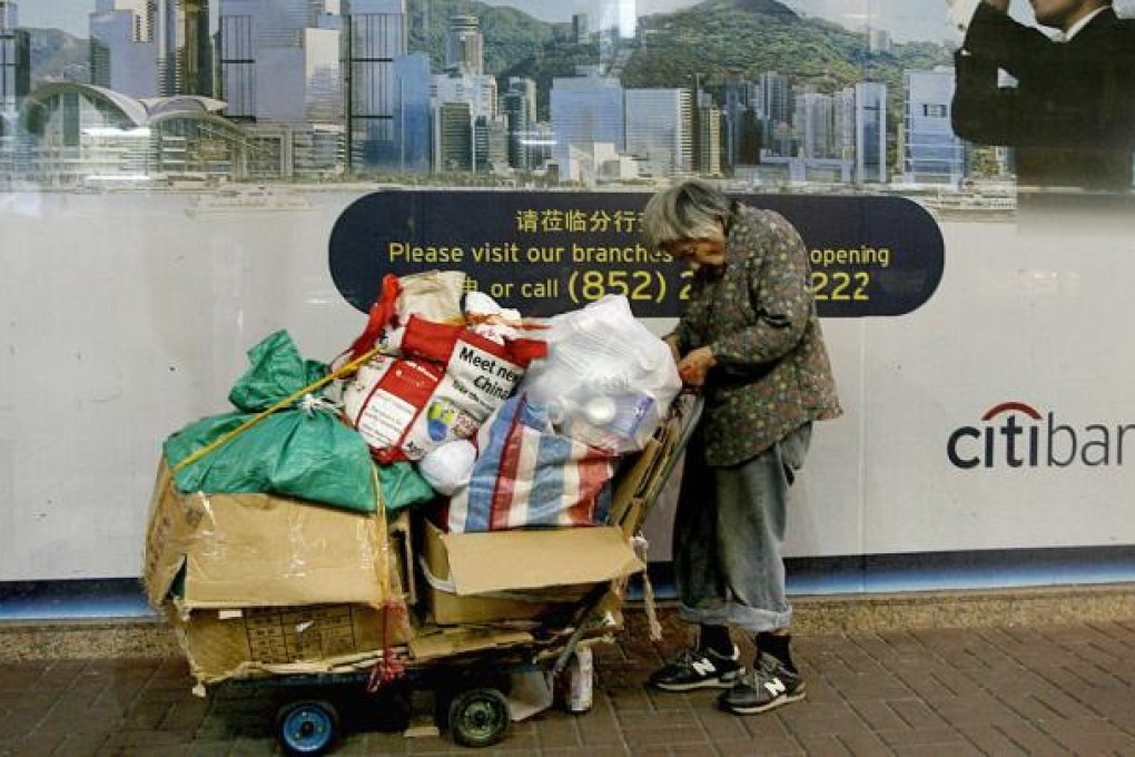 The poll also found that the poor tended to lag behind in terms of technological know-how and even self-confidence. Photo: AFP