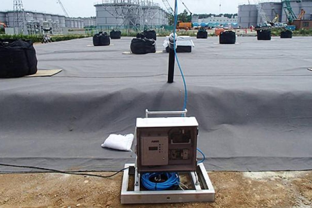 A leakage finder unit and its detection punch unit at Tepco's tsunami-crippled Fukushima Daiichi Nuclear Power Plant in Fukushima. Photo: Reuters
