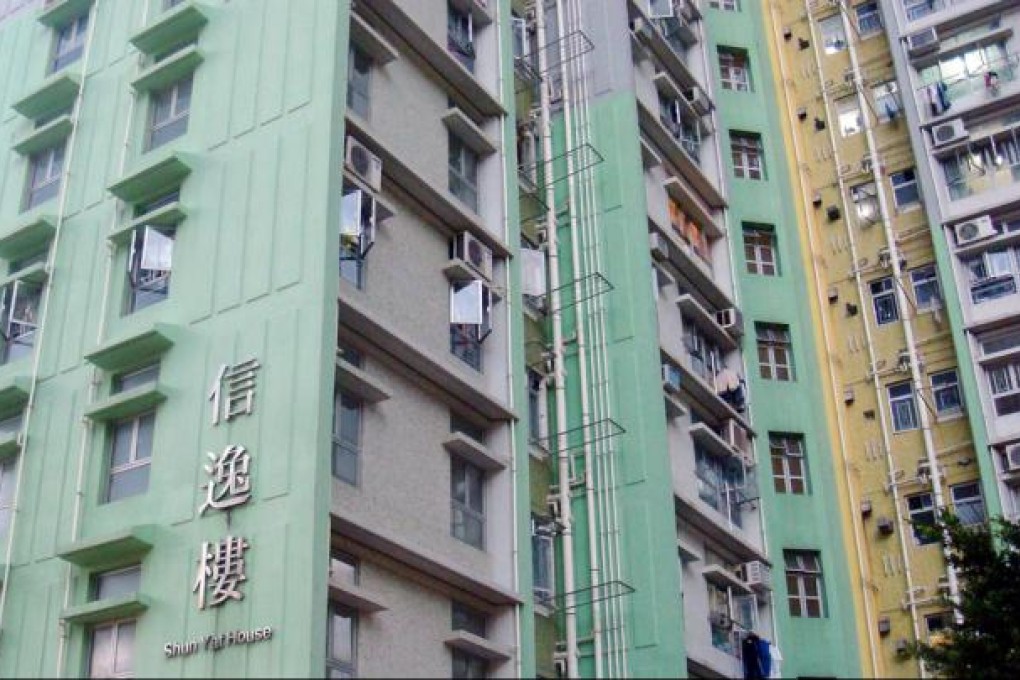 Yat Tung Estate in Tung Chung.