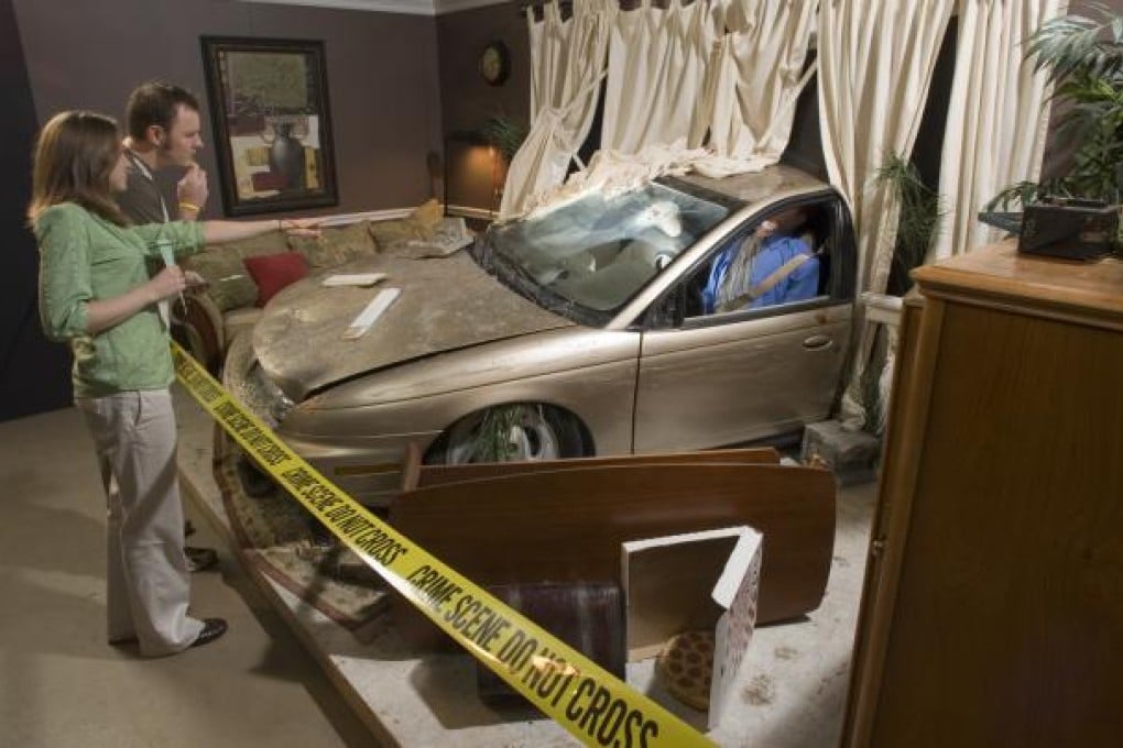 Close-ups of scene-of-the-crime displays at the CSI: The Experience – Macau exhibit, co-presented by Sands Cotai Central and Sheraton Macao Hotel. The educational and interactive forensics exhibit is on display at Sheraton Macao Hotel’s Caspian Ballroom daily from April 1 until June 15, from 11 am to 8 pm.