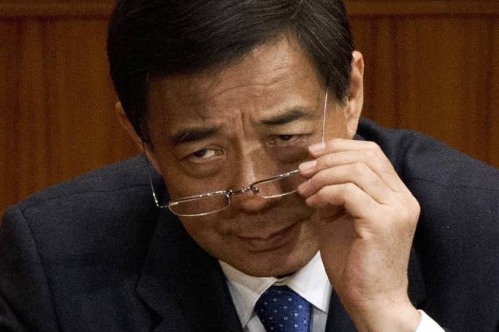 Bo Xilai at the National People's Congress in Beijing, March 11, 2012. Photo: AP