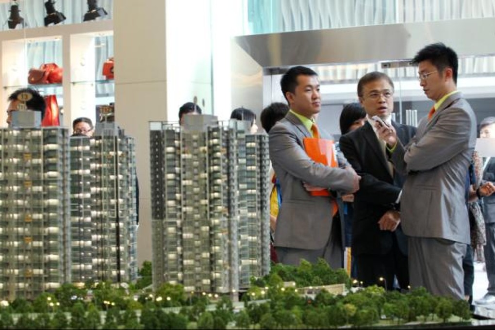 The Reach, a residential project in Yuen Long jointly developed by Henderson Land and New World Development. Photo: Nora Tam