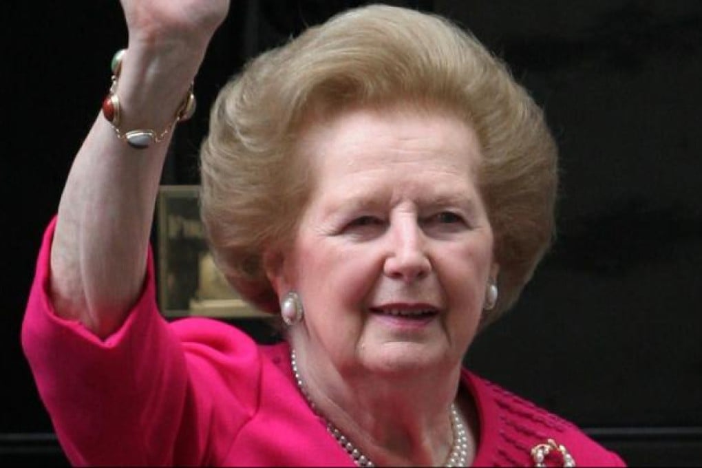 Margaret Thatcher. Photo: Bloomberg