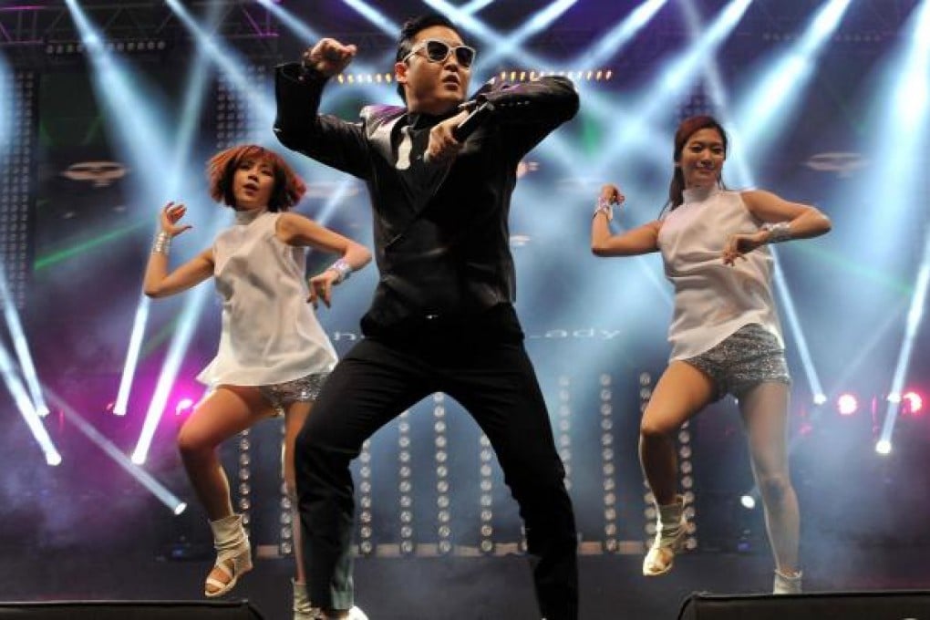 Psy performs Gangnam Style at a concert in Istanbul. Photo: AFP