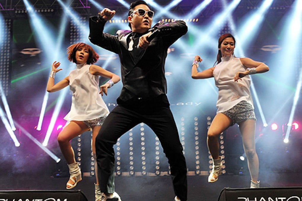 Is Psy, with his horse-riding dance, a one-hit wonder? Photo: AFP