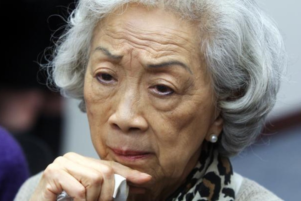 Linda Chuan Yun-chuu, mother of Basic Law Institute chairman Alan Hoo. Photo: Sam Tsang