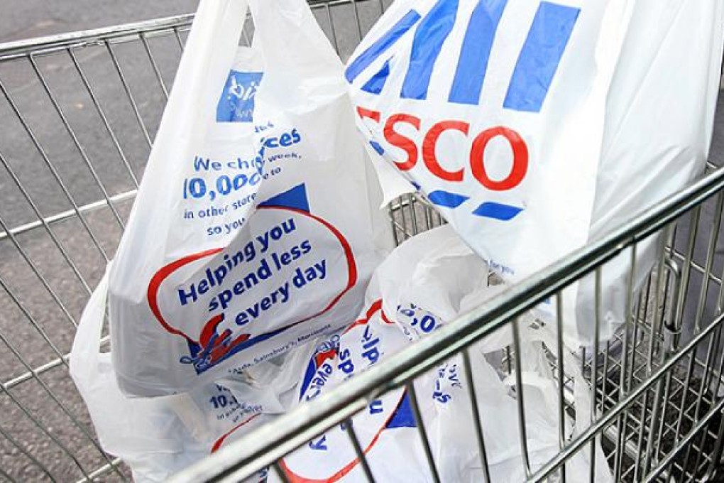 British supermarket chain Tesco are limiting customers to two tins of milk powder per transaction due to demand from Chinese buyers. Photo: AFP