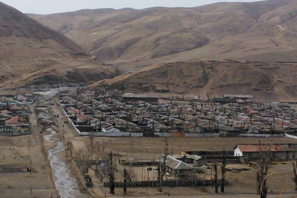 The mountainous border region between Sanhe, Jilin and North Korea at the time of the Ching Ming festival. Photo: Amanda Siu